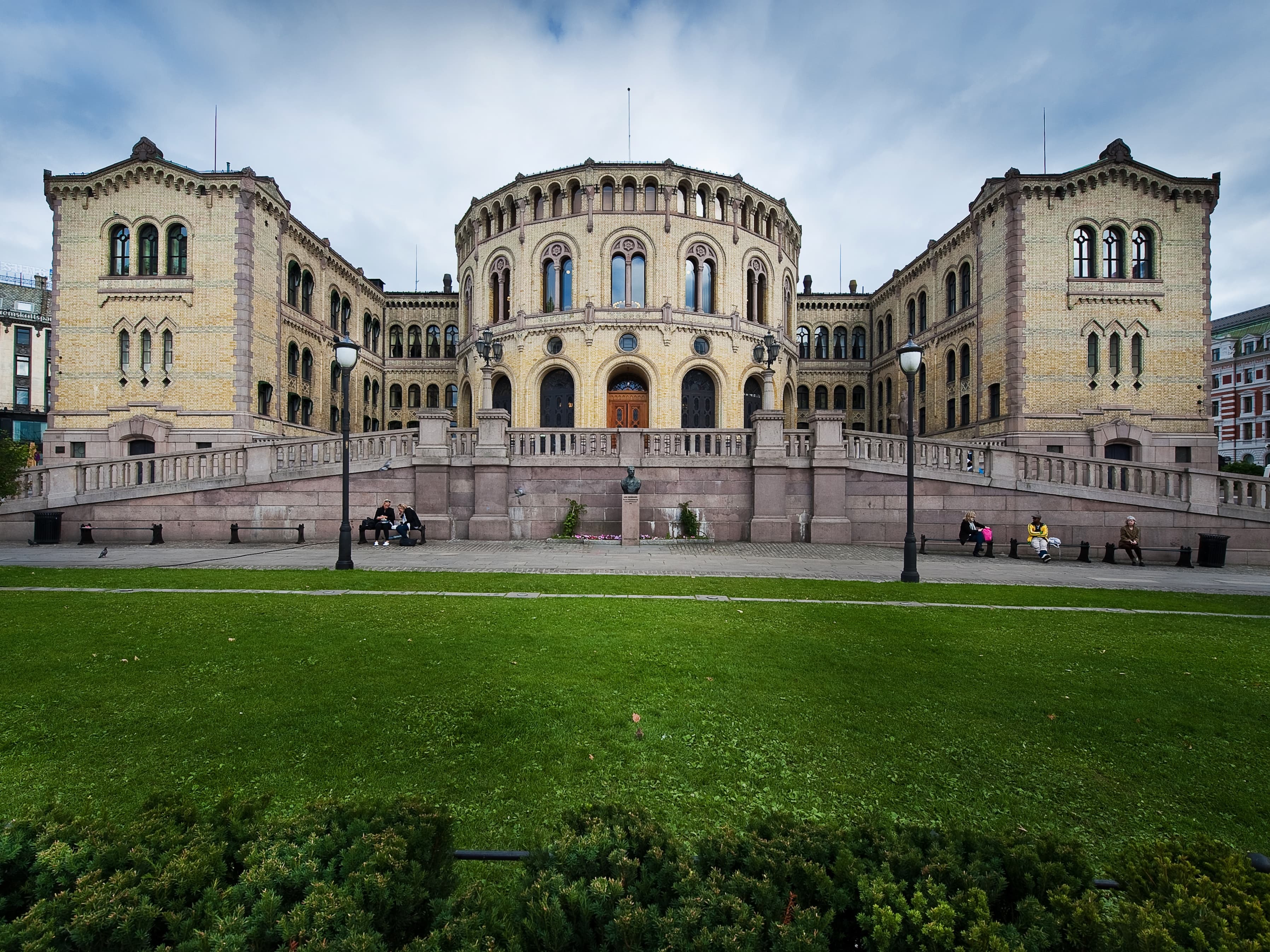 Stortinget i Oslo - Foto av gcardinal from Norway – CC BY 2.0