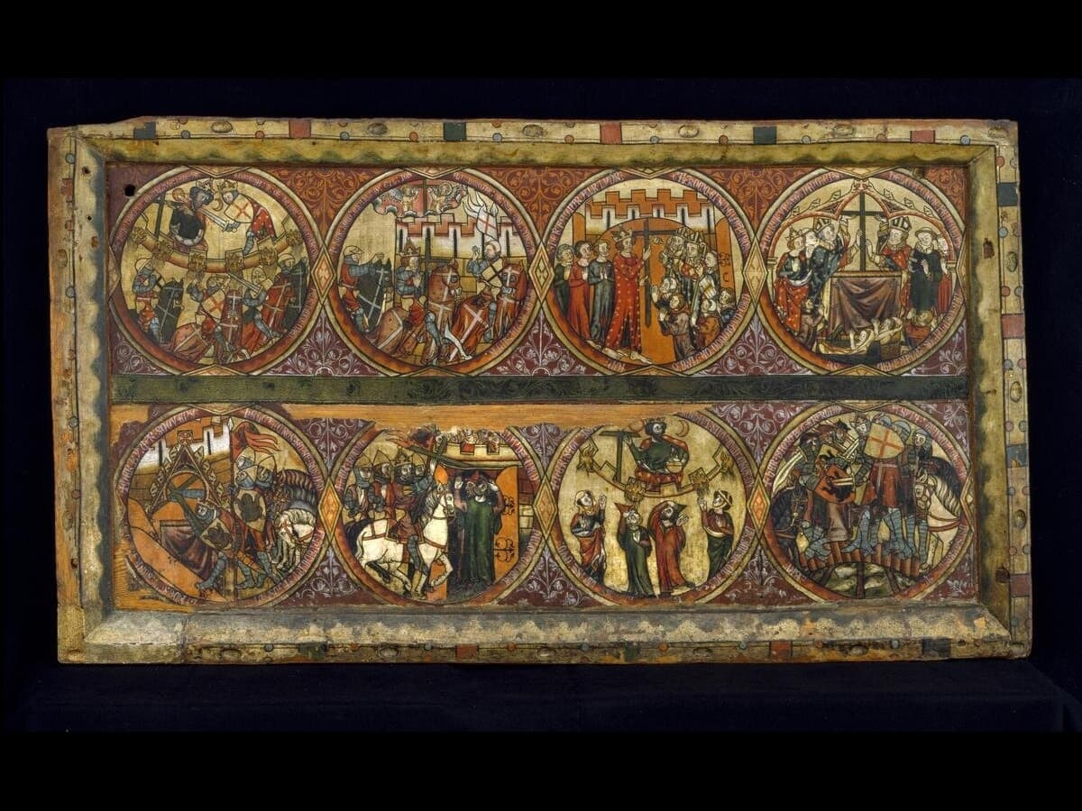 Altar frontal from Nedstryn Church, Stryn.