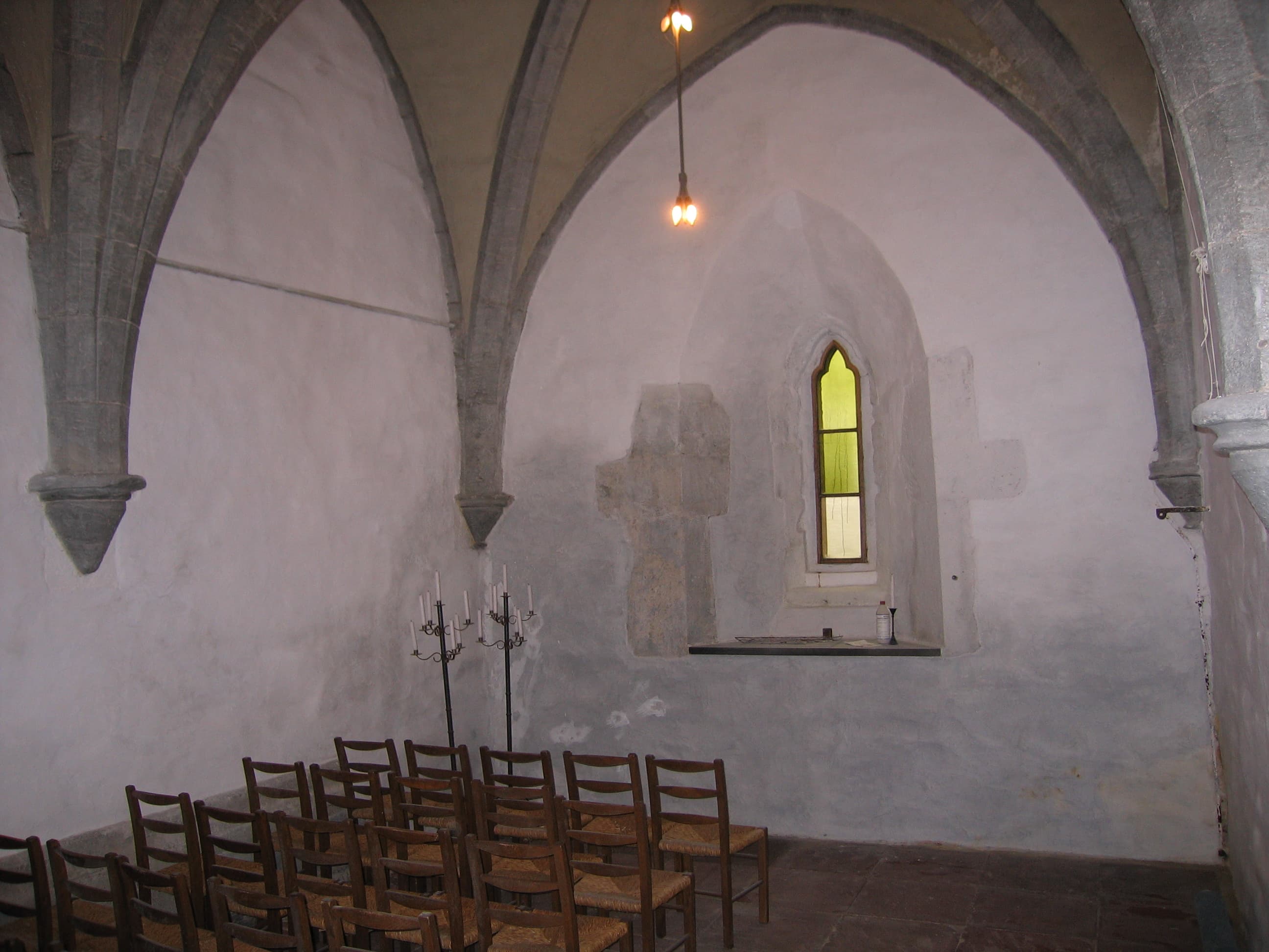 The choir chapel of Nonnesetter from ca 1290. Photo: Alf Tore Hommedal.