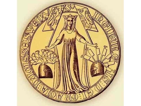 The seal of queen Ingebjørg.