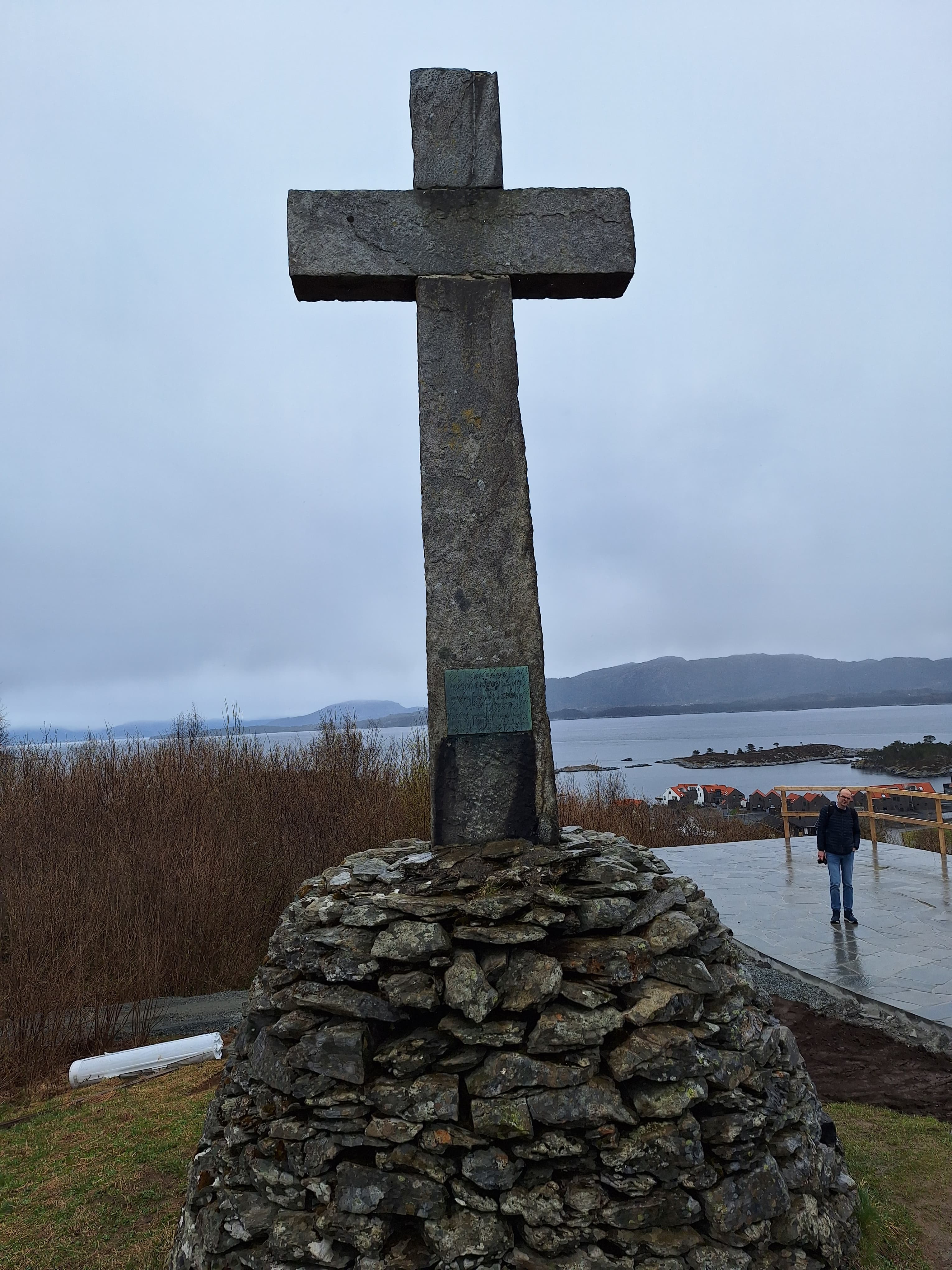 A stone cross from Moster.